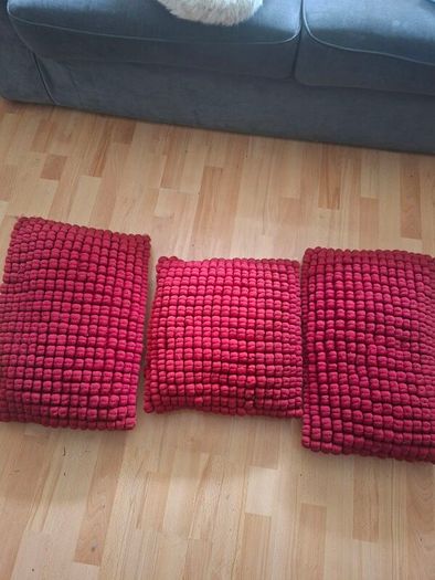 Cushions x 3