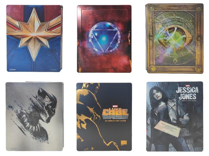 Marvel Blu-ray Steelbooks