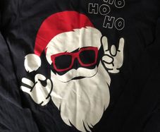 Christmas top t shirt long sleeve 8-10 y jumper alternative