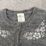 Grey Baby cardigan size 4-6 m Image 3