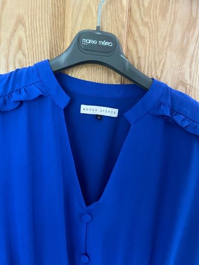 Cobalt blue dress