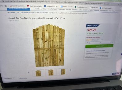 garden gate 100/150cm