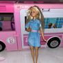 Barbie camper van with dolls and accessories Image 6
