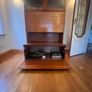Vintage Teak Bureau Bookcase / Cocktail Cabinet Image 4