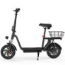 ISCOOTER i12 500W Electric Scooter With Seat & Carry Basket Image 2