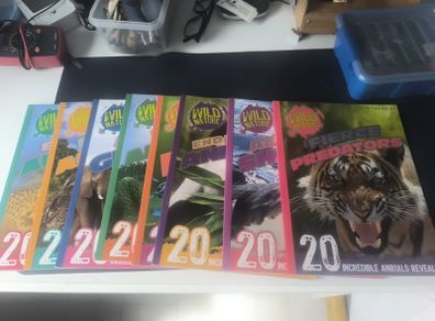 8 wild nature animal books