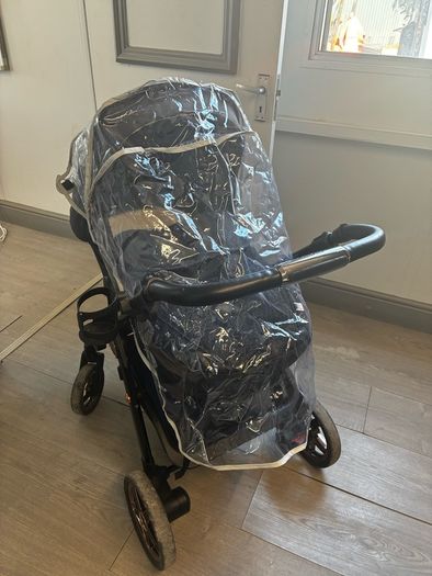 Complete sliver cross Pram system for sale