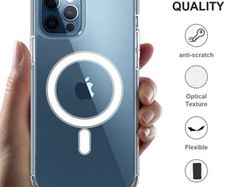 Magnetic Clear Phone Case Shockproof Slim Cover for iPhone17 16 15 14 13