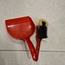 Red kids sweeping brush set Image 2