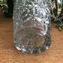 Vintage Heavy Tall Glass Vase Image 7