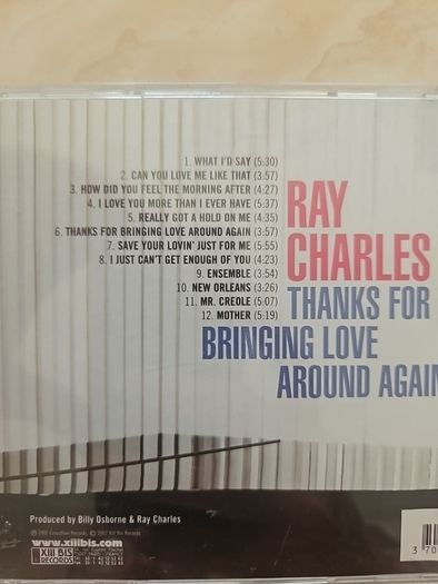 Ray Charles CD - Thanks For Bringing Love Around Again