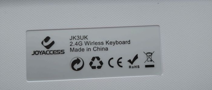 Joyaccsess Rechargeable Keyboard 2.4g JK3UK