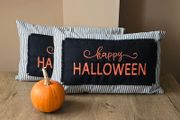 Two Halloween cushion covers - Happy Halloween