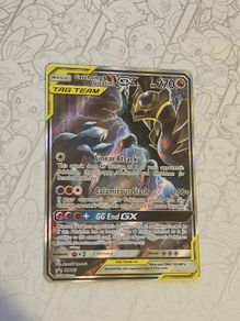 Garchomp & Giratina GX SM193 SM Black Star Promo TAG TEAM Pokemon Card