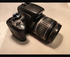 Canon EOS 350D Camera And Lens