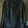 KYMAXX Faus Leather Bomber Jacket Image 2