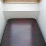 Wooden Table with Cast Iron Base Image 3