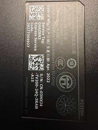 Dell p2919H