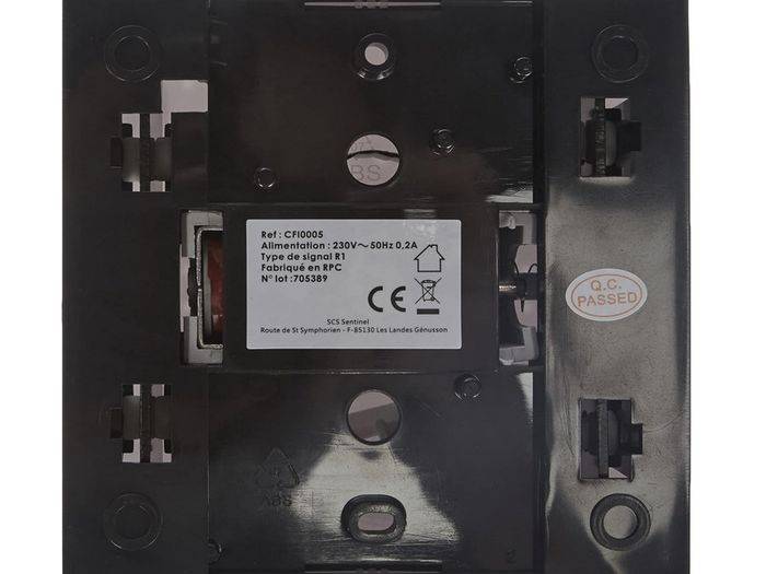 SCS Sentinel - Wired doorbell - 230V power supply - MecaBell 3238