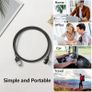 Smart Watch Charger 2 Pin Magnetic 4mm Charging USB Cables Compatible with Reflex Active, Radley, Nerunsa, AcclaFit Smartwatch Fitness Tracker Charging Cable(3.3FT/100cm) Image 7