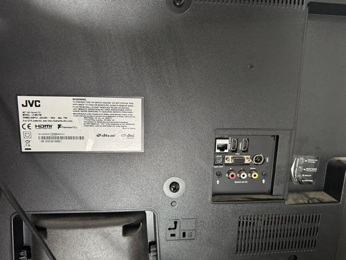 Jvc 40" Tv