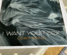 George Michael vinyl single - I want your S x
