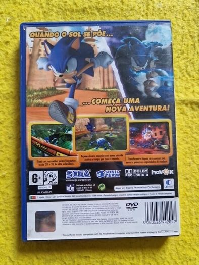 Sonic Unleashead PlayStation2 Ps2 Games Original