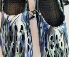 New adult crocks tag attached