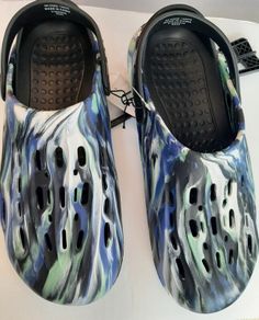 New adult crocks tag attached