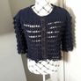 River Island Beautiful Navy Womens Cardigan (Size 10) Image 4