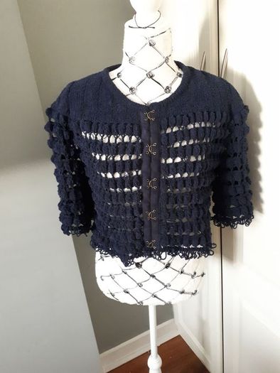 River Island Beautiful Navy Womens Cardigan (Size 10)
