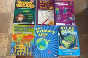 Brand New Books for Revision/ Help in  English / Geography 4th Class bundle