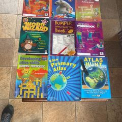 Brand New Books for Revision/ Help in  English / Geography 4th Class bundle