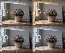 LED Bathroom Mirror 150x90cm Antifog Makeup Vanity Cosmetic Baclit Touch Switch