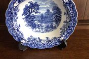 Blue and white Ridgway Bowl