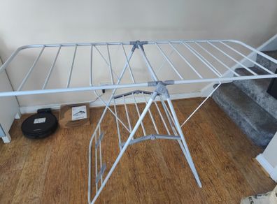 Indoor drying rack Multi-Tier Winged Clothes Airer