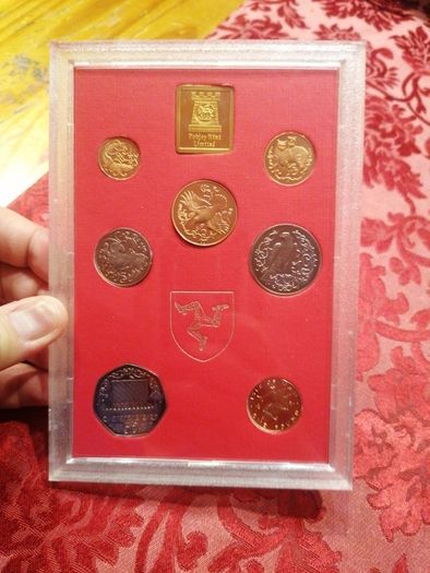 1980 Isle Of Man Coin Set
