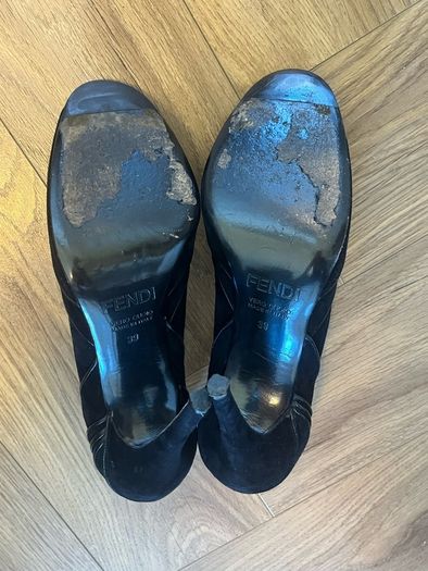 Fendi Peep Toe Heels size 39