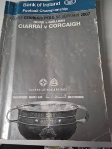 GAA various Damaged and poor condition All Ireland finals and football league programmes