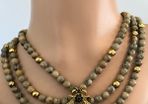 pearl necklace and bracelet set