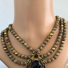 pearl necklace and bracelet set