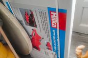 hika heavy duty 40" car creeper with magnetic tray &amp; led