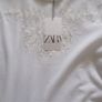 NEW Zara White Tshirt Image 4