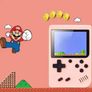 Game Box Console with Nintendo Games Red Edition Image 3