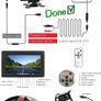 1080P Reversing Camera Kit with 7-Inch HD Monitor, IP68 Waterproof Night Vision Camera, Parking Sensors & 15m Cable for Van, Truck, RV, Bus and Trailer Image 2