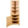 Corner Cabinet 59x36x180 cm Solid Oak Wood Image 6