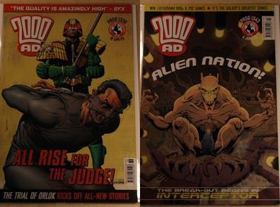 2000 AD progs 1336 to 1349