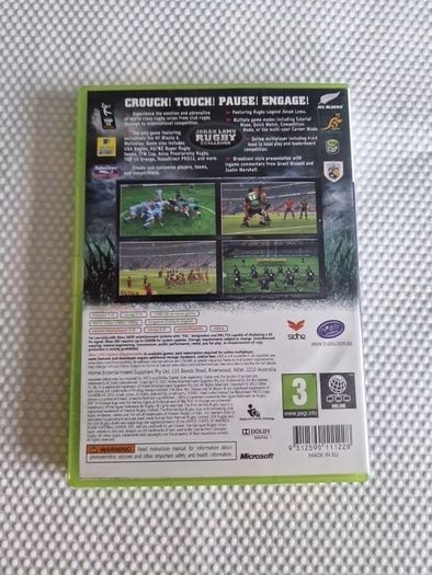 Jonathan Lomu Rugby Challenge Xbox360 Games Original