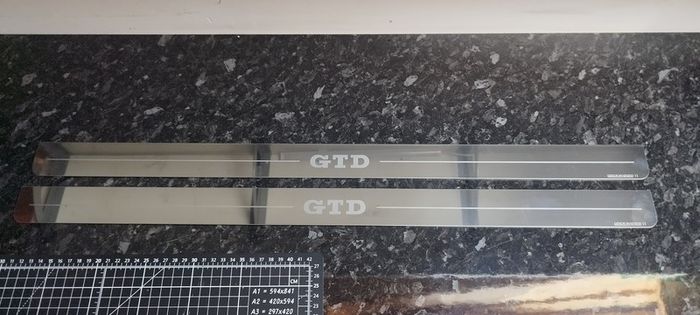 Golf GTD sill protector