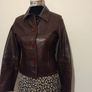 Vintage Genuine Real Leather Jacket Image 4